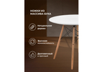 Стол деревянный Woodville Table 80 white, wood