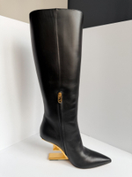 Кожаные сапоги Fendi, 37