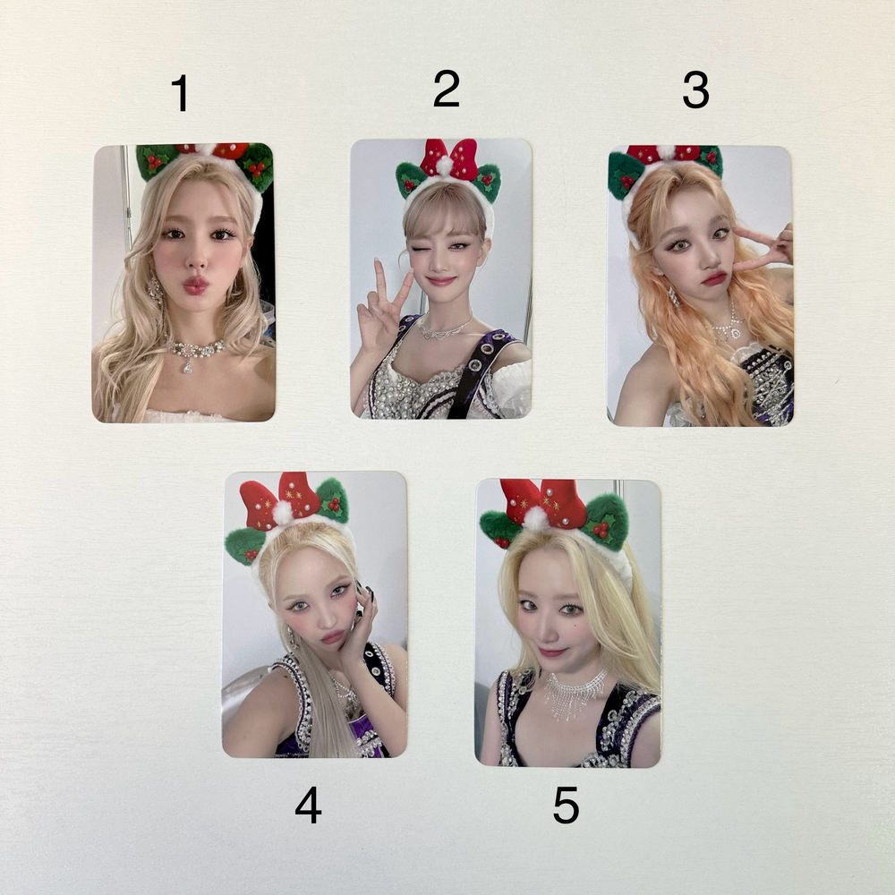 Фотокарты (G)I-DLE - I love (Dear my muse 4.0)