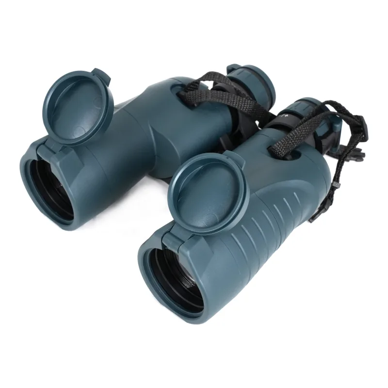 Призменный бинокль ARKON 10x50 / АРКОН 10 50 - объективы с открытыми защитными крышками
