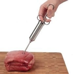 Шприц для введения маринадов, длина иглы 65мм, нерж.сталь (Big Green Egg)