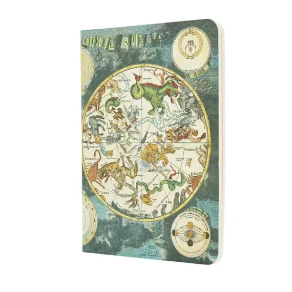 Bloknot \ Блокнот \ Notebook   Early Cartography / Celestial Planisphere / A6 / Lined