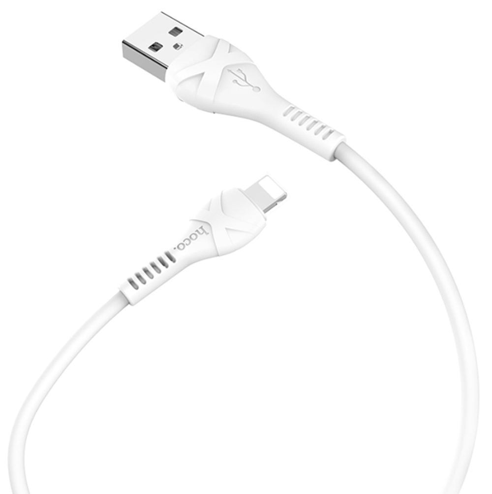 Usb Кабель-зарядка Lightning Hoco X37 1м 2.4A белый