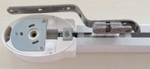 Электрокарниз Somfy IRISMO WireFree 45 RTS с аккумулятором и радиоуправлением