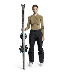 Лонгслив женский X-Bionic Radiactor 4.0 Shirt Lg Sl Gold/Black