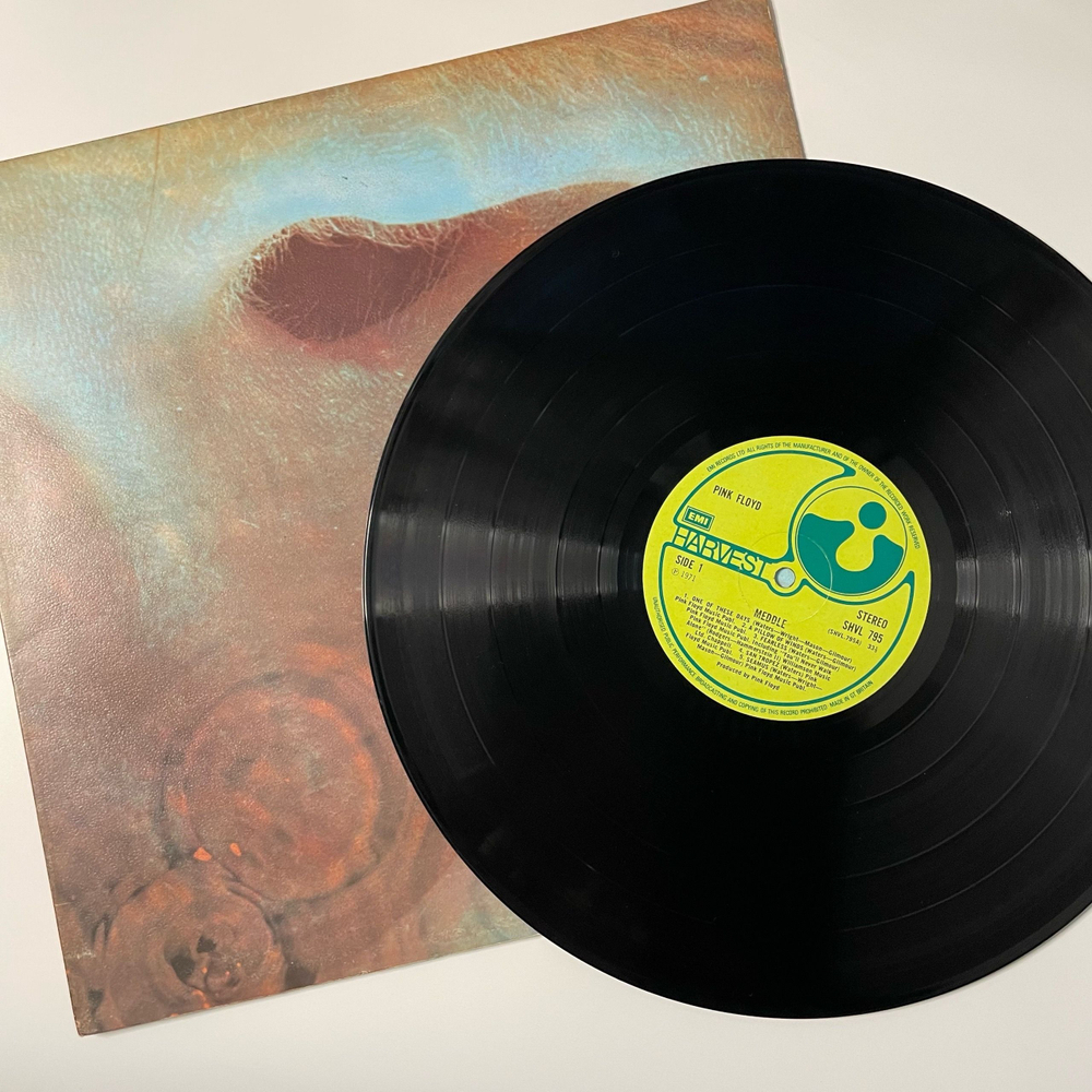 Винтажная виниловая пластинка LP Pink Floyd Meddle (Англия 1974)