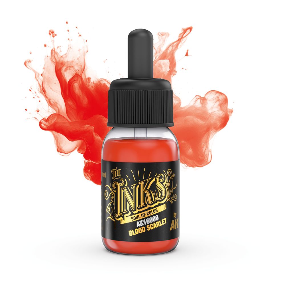 AK Interactive The INKS - Blood Scarlet AK Interactive The INKS - Blood Scarlet