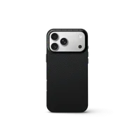 Чехол для iPhone 17 - Зернистая кожа - чёрный