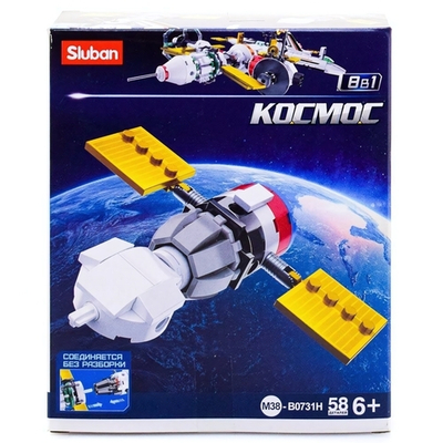 Конструктор блочный Слубан Космос, коробка M38-B0731H