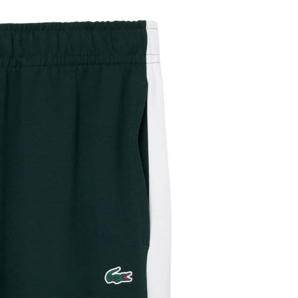 Мужские теннисные штаны Lacoste Sport - green/white