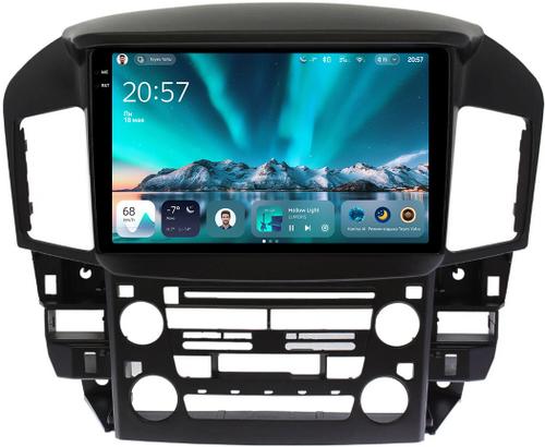 Магнитола для Lexus RX300 U10, Toyota Harrier 1 1997-2003 (ШГУ монохром) - Teyes CC4 монитор 9.2" 2K QLED на Android 14, Быстрейшая, Snapdragon 680, DSP, CarPlay, 4G SIM-слот
