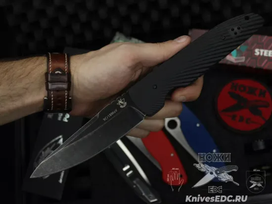 Складной нож Steelclaw Ребус rebus c клинком из стали 9Cr18MoV, рукоять G10
