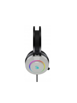 A4Tech Bloody G521 белый/черный 2.3м мониторные USB оголовье (G521 (WHITE))