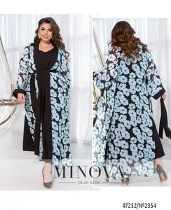 Костюм 2354-черный Minova