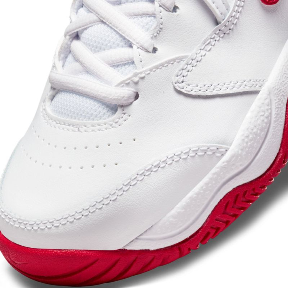 Детские Кроссовки теннисные  Nike Jr Court Lite 2 - white/university red