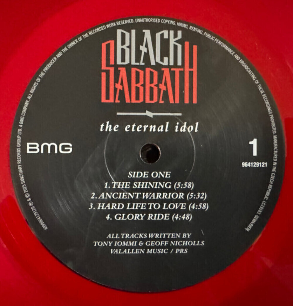 Black Sabbath / The Eternal Idol (Coloured Vinyl)(LP)