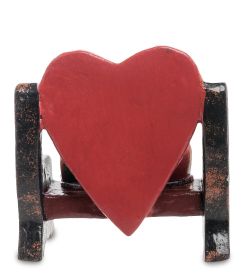 Decor and Gift 28-027 Статуэтка mini КОТ и КОШКА на диване с сердцем