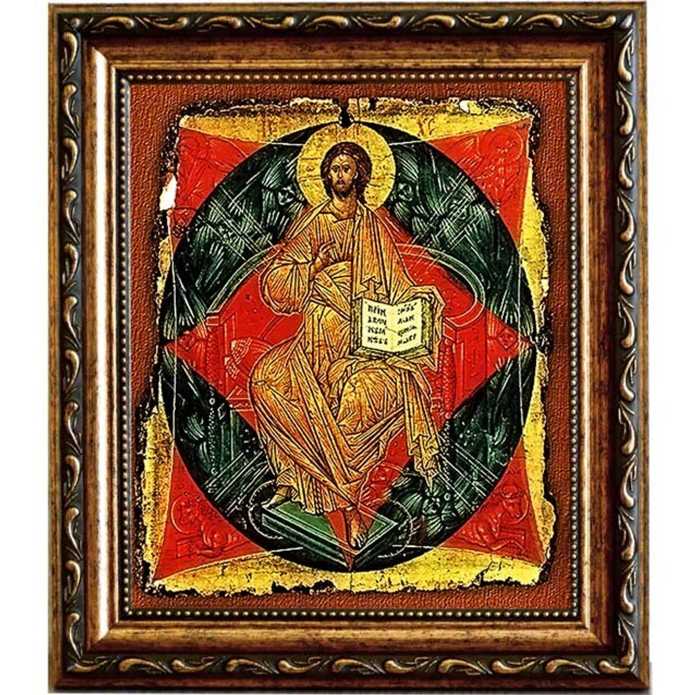 Подаждь Боже - Спас в силах. Копия иконы Андрея Рублева на холсте.