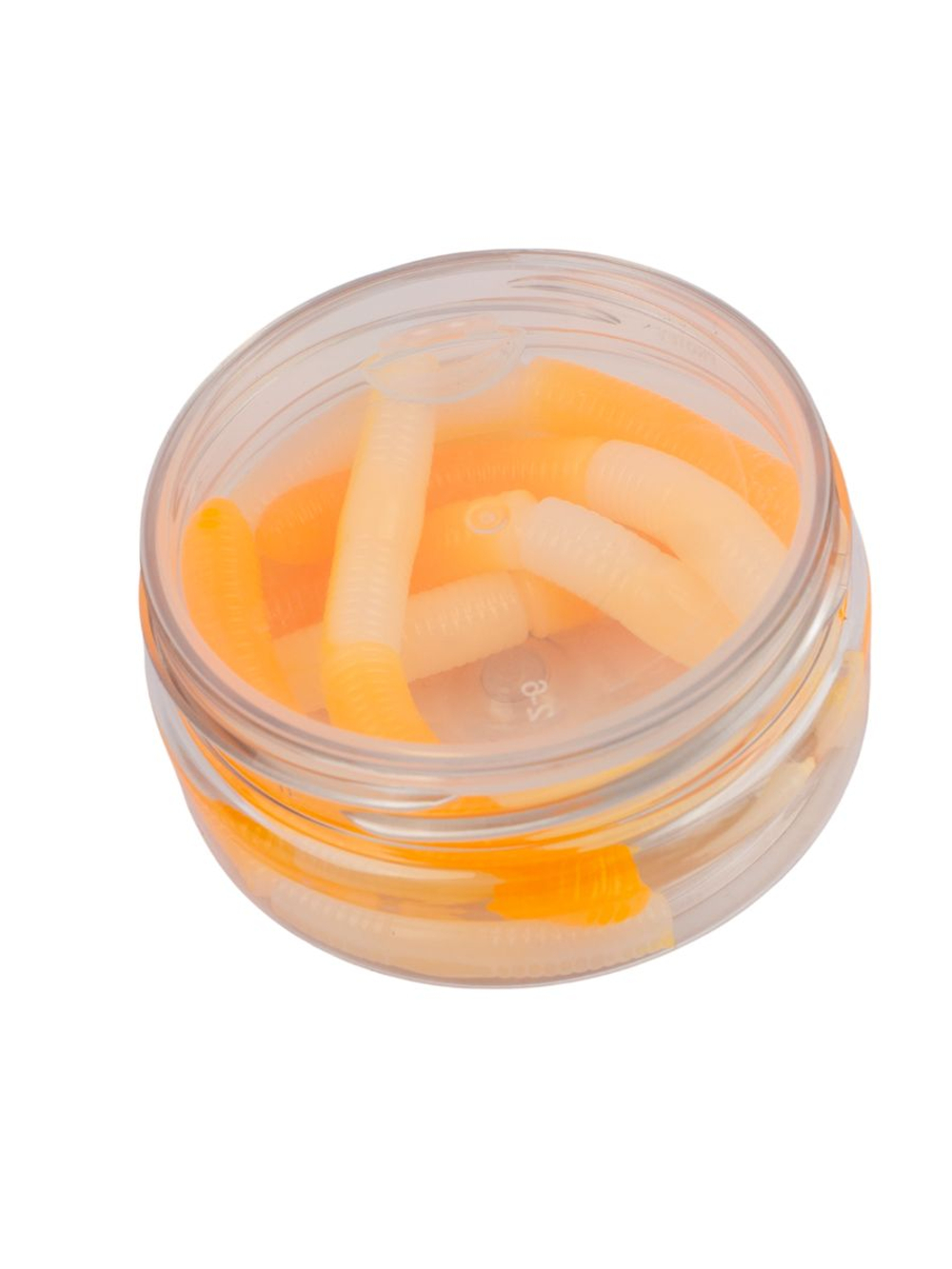 Форелевая силиконовая приманка StatiX Fatty Worm 70мм 2.6гр 8шт. цвет 022