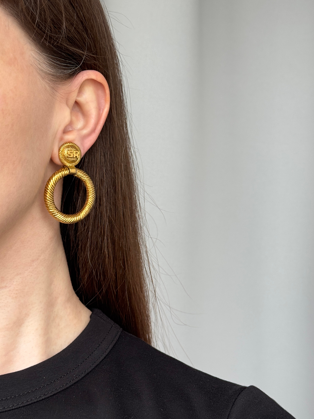 Клипсы с подвесками Sonia Rykiel