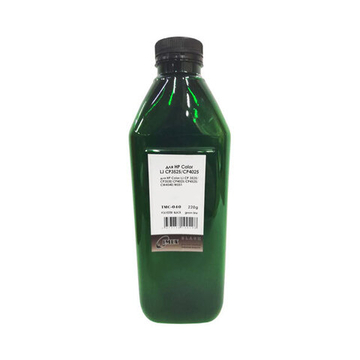 Тонер для HP Color LJ CP 3525/3530/4025/4525/CM4540/M551 (220г, Polyester, TMC040 IMEX) черный Green Line