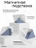 Чехол книжка для iPad mini 6/7 Gurdini Origami Case Лавандовый