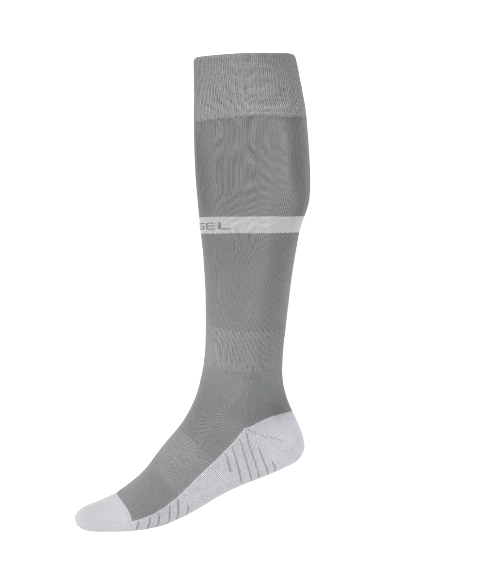 Гетры футбольные JÖGEL CAMP BASIC SOCKS, серый/белый
