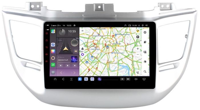 Магнитола для Hyundai Tucson 2016-2018 - Kuberg OL-9705 QLed, Android 13, Быстрейшая, CarPlay, SIM-слот