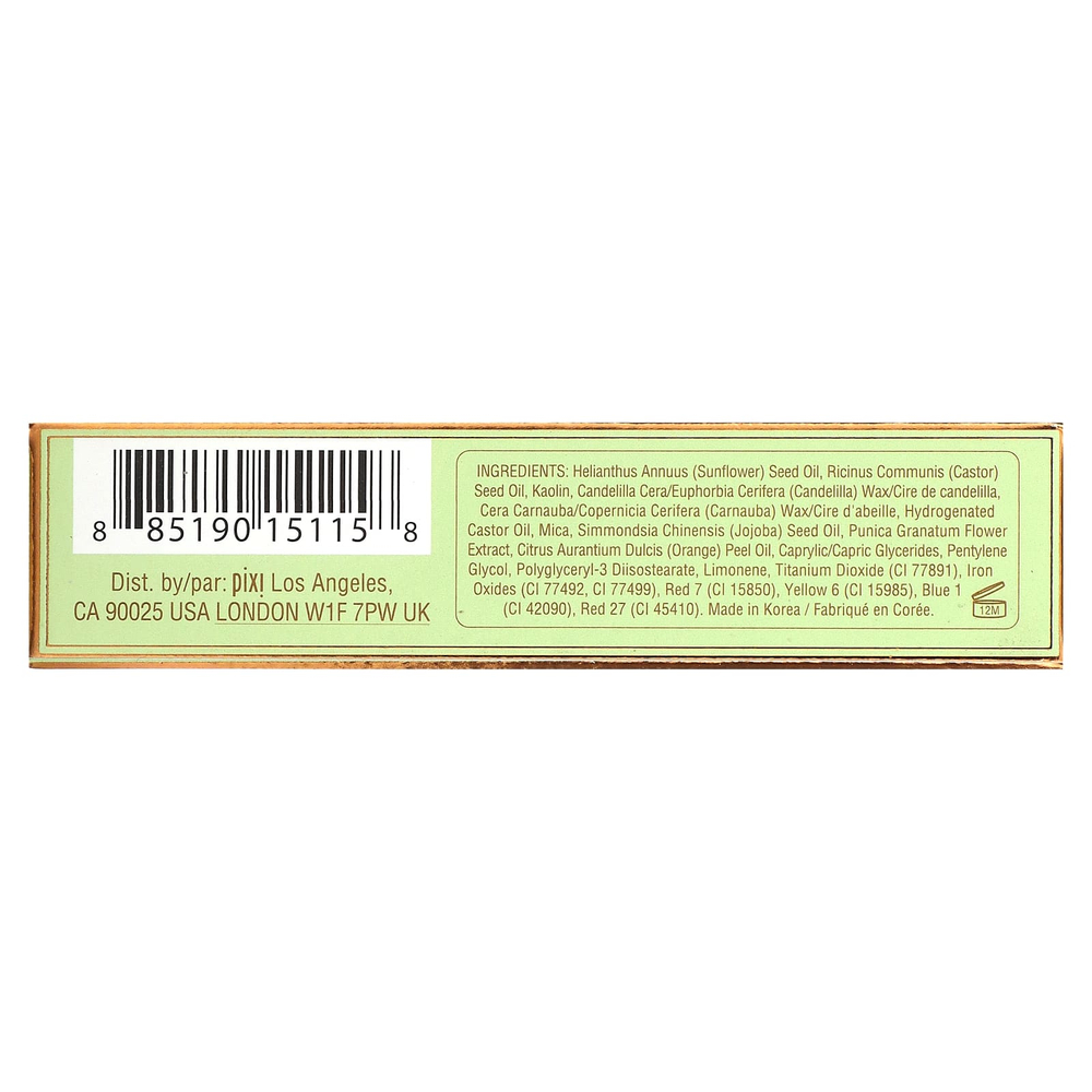 Pixi Beauty, NaturelleLip, увлажняющая губная помада, оттенок 0296 пион, 3,4 г (0,1 унции)
