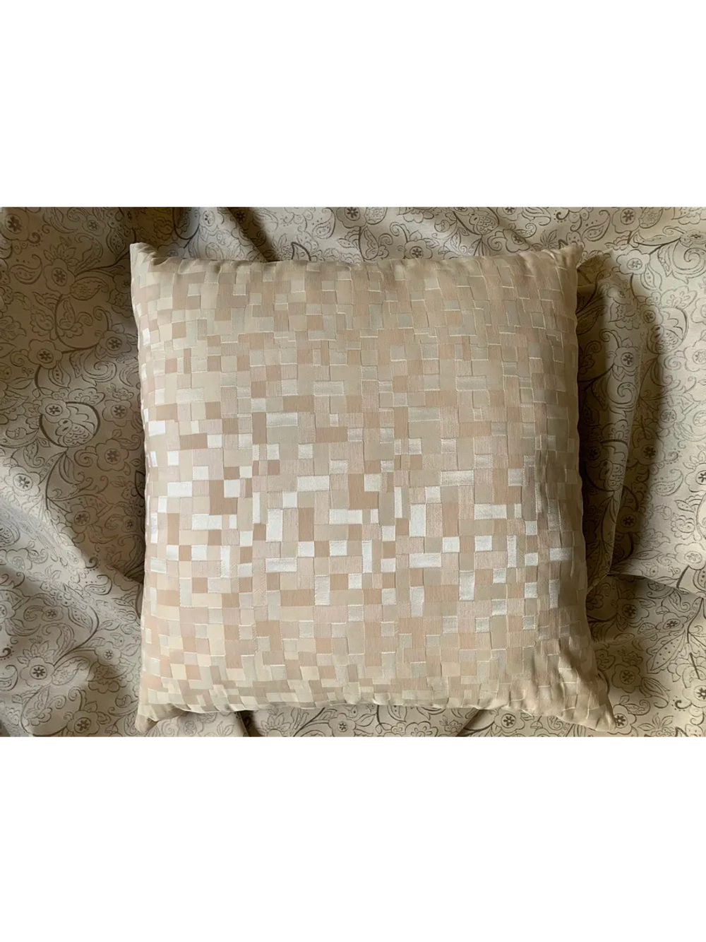 Подушка декоративная 55x55 геометрия