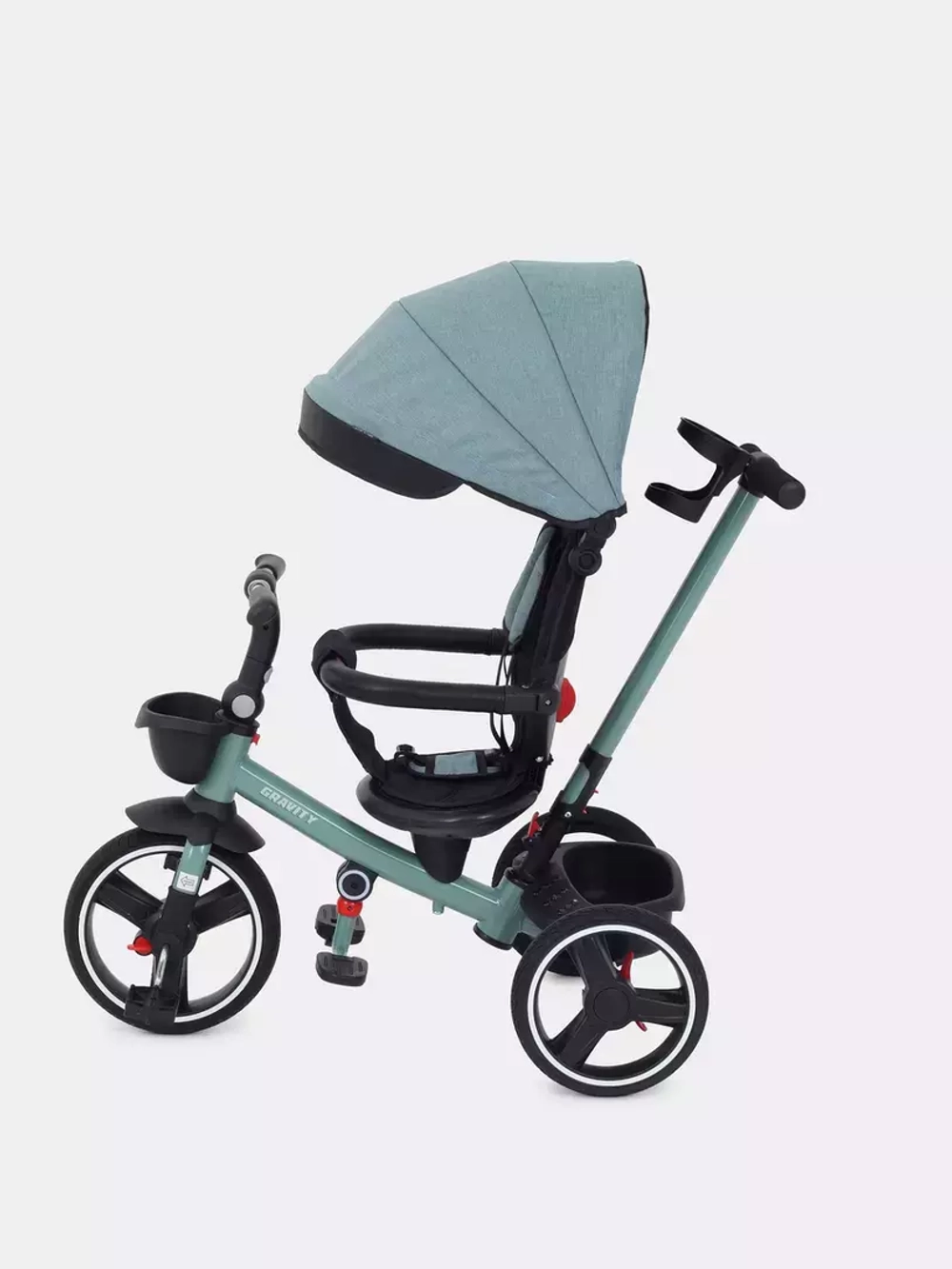 Детский трехколесный велосипед RANT RB200 "GRAVITY" (Ocean green)