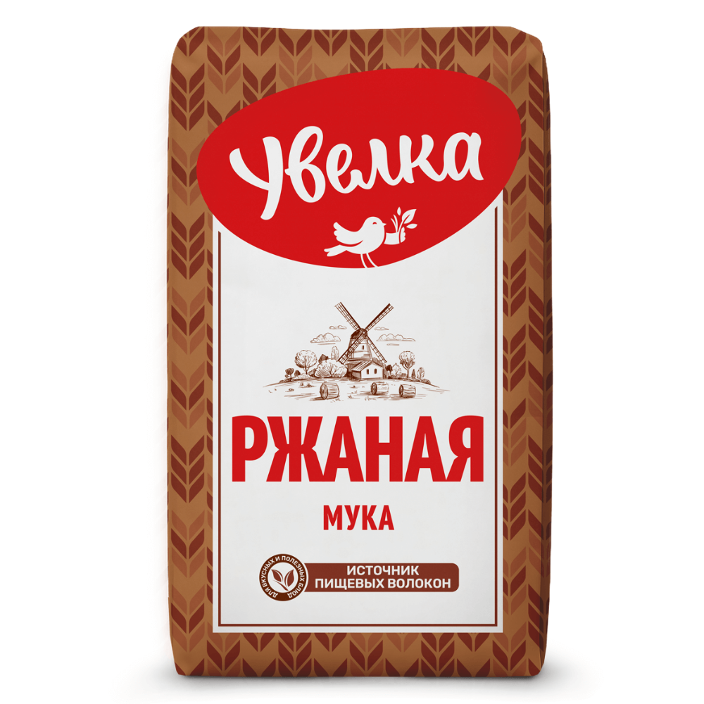 Мука Увелка Ржаная 2 кг
