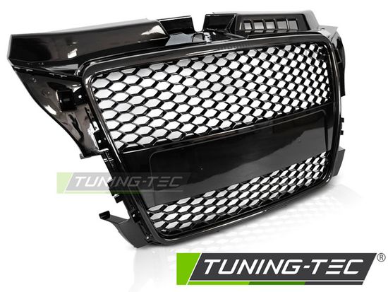 Решётка радиатора SPORT GLOSSY BLACK для AUDI A3 (8P) 04.08-07.12