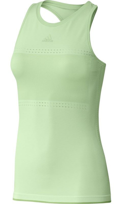 Женский теннисный топ Adidas Match Code Tank — glow green