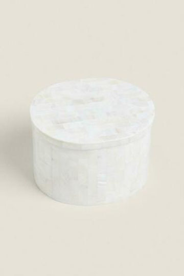 ZARA HOME БАНОЧКА ДЛЯ ВАННОЙ С ЭФФЕКТОМ ПЕРЛАМУТРА