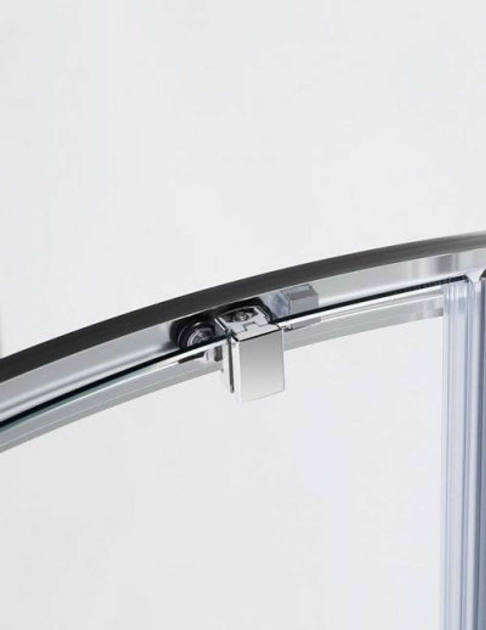 Душевой уголок Cezares MOLVENO-R-11-90+30-C-Cr-IV, 120х120х195, профиль хром, стекло прозрачное
