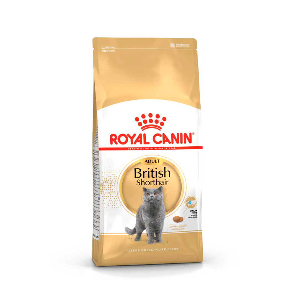 Royal Canin British Shorthair Adult Британская короткошерстная Эдалт Корм сухой для взрослых британских кошек 4кг