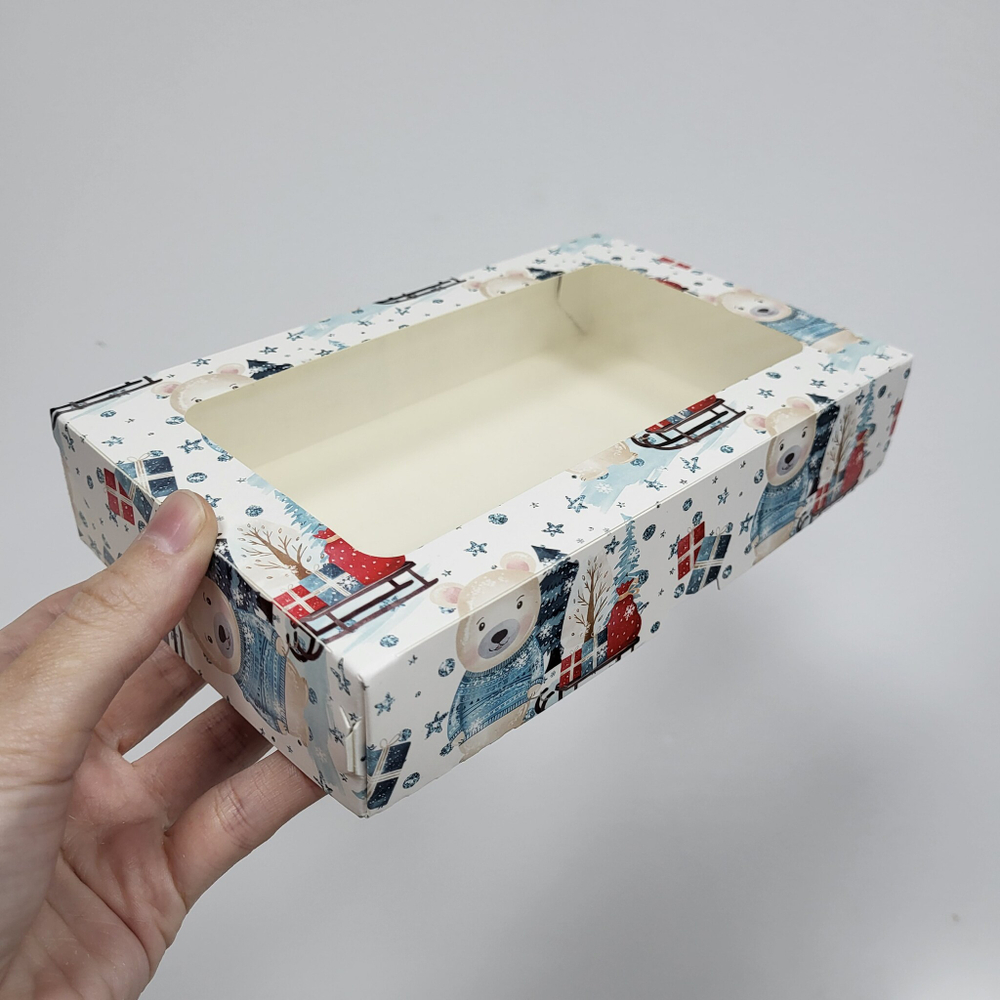 Коробка 20*12*4 см Мишки