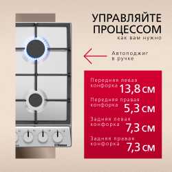 Газовая варочная поверхность Hansa BHGI6318511