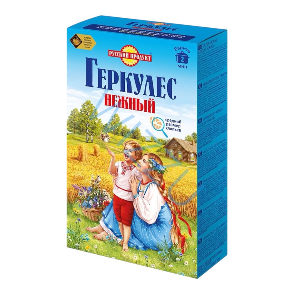Геркулес Русский продукт Нежный овсяные хлопья 450г