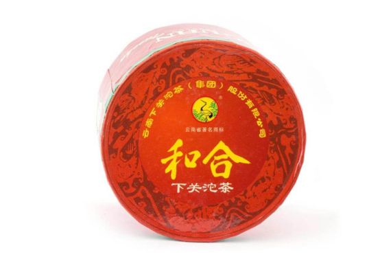 Sheng puer 2006 "Harmony" brand "Pine and Crane" factory "Xiaguan" nest 125 g