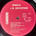 Sheila And B. Devotion ‎– King Of The World (Франция 1980г.)