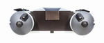 Аква-2900 СКК СЕРЫЙ/ГРАФИТ слань-книжка киль + PARSUN T 5.0 BMS (комплект лодка + мотор)