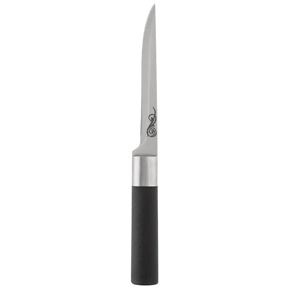 Нож с пластиковой рукояткой MAL-04P филейный, 12,5 см
