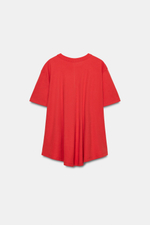 ФУТБОЛКА INTERLOCK С КАРМАНОМ — ZARA