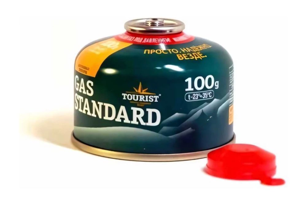 Газ баллон GAS STANDARD (TBR-100) для портативных приборов - резьбовой