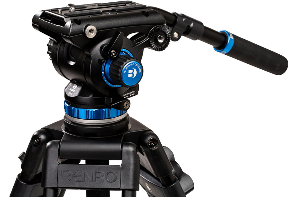 Штатив Benro A573TBS6PRO Dual-Tube с видеоголовой алюминиевый