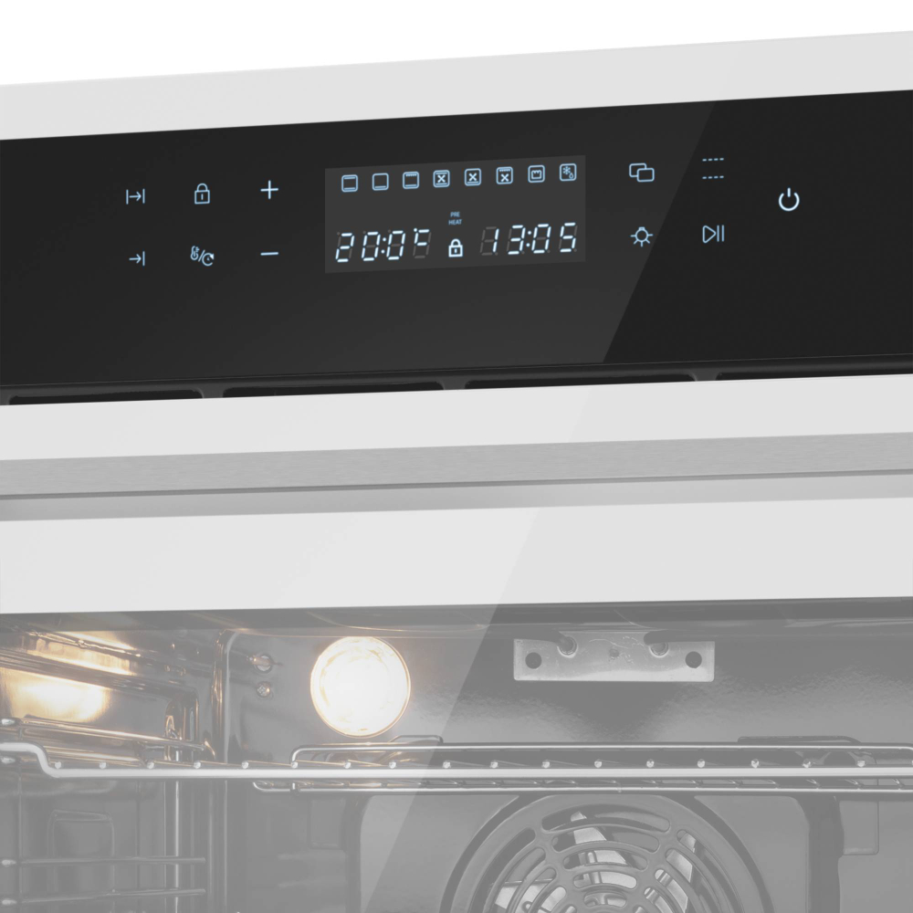 Электрический духовой шкаф Meferi MEO6010WH ULTRA фото 10