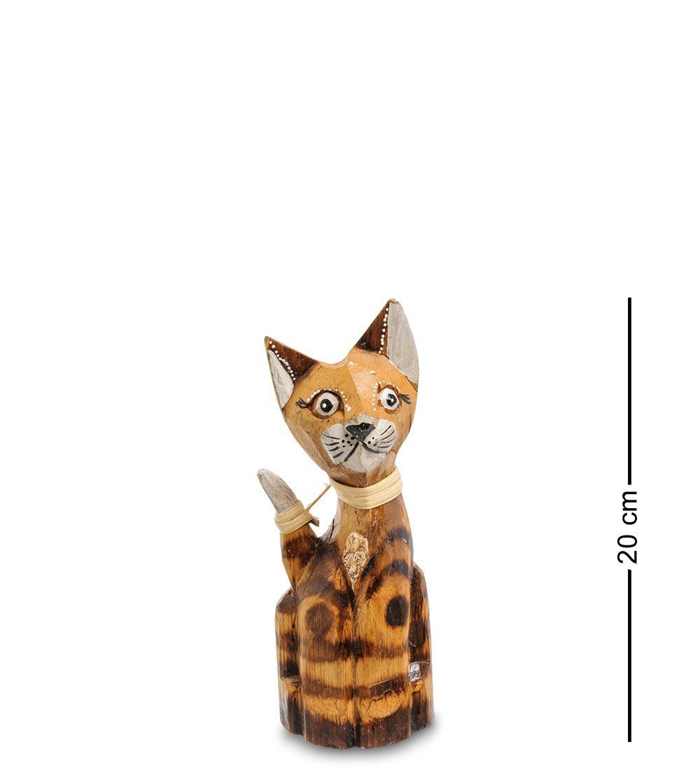 99-031 Фигурка «Кошка» н-р из трех 30,25,20 см (албезия, о.Бали)