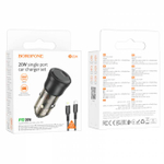 Автомобильное зарядное устройство для Lightning Borofone BZ24 PD20W (black)